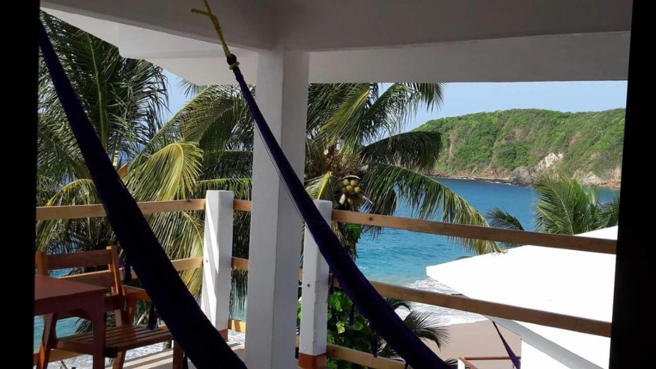 Posada Ziga Playa Mazunte Bagian luar foto