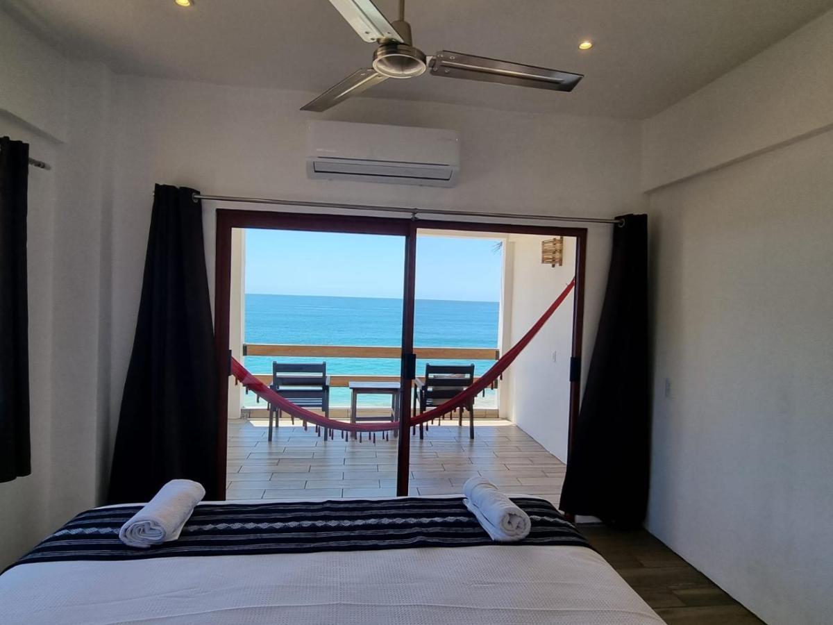 Posada Ziga Playa Mazunte Bagian luar foto