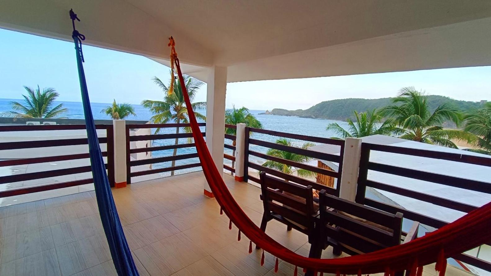 Posada Ziga Playa Mazunte Bagian luar foto