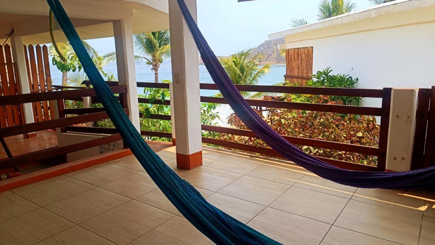 Posada Ziga Playa Mazunte Bagian luar foto