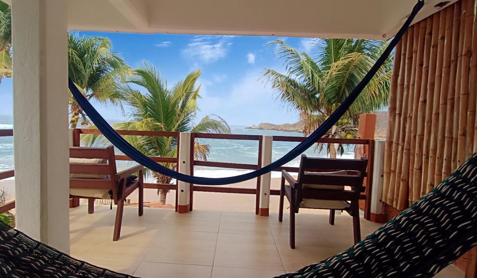 Posada Ziga Playa Mazunte Bagian luar foto