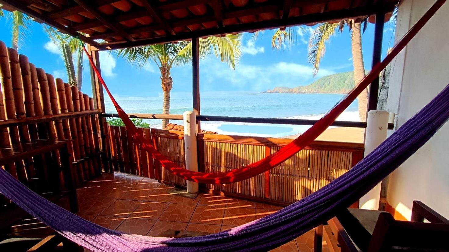 Posada Ziga Playa Mazunte Bagian luar foto