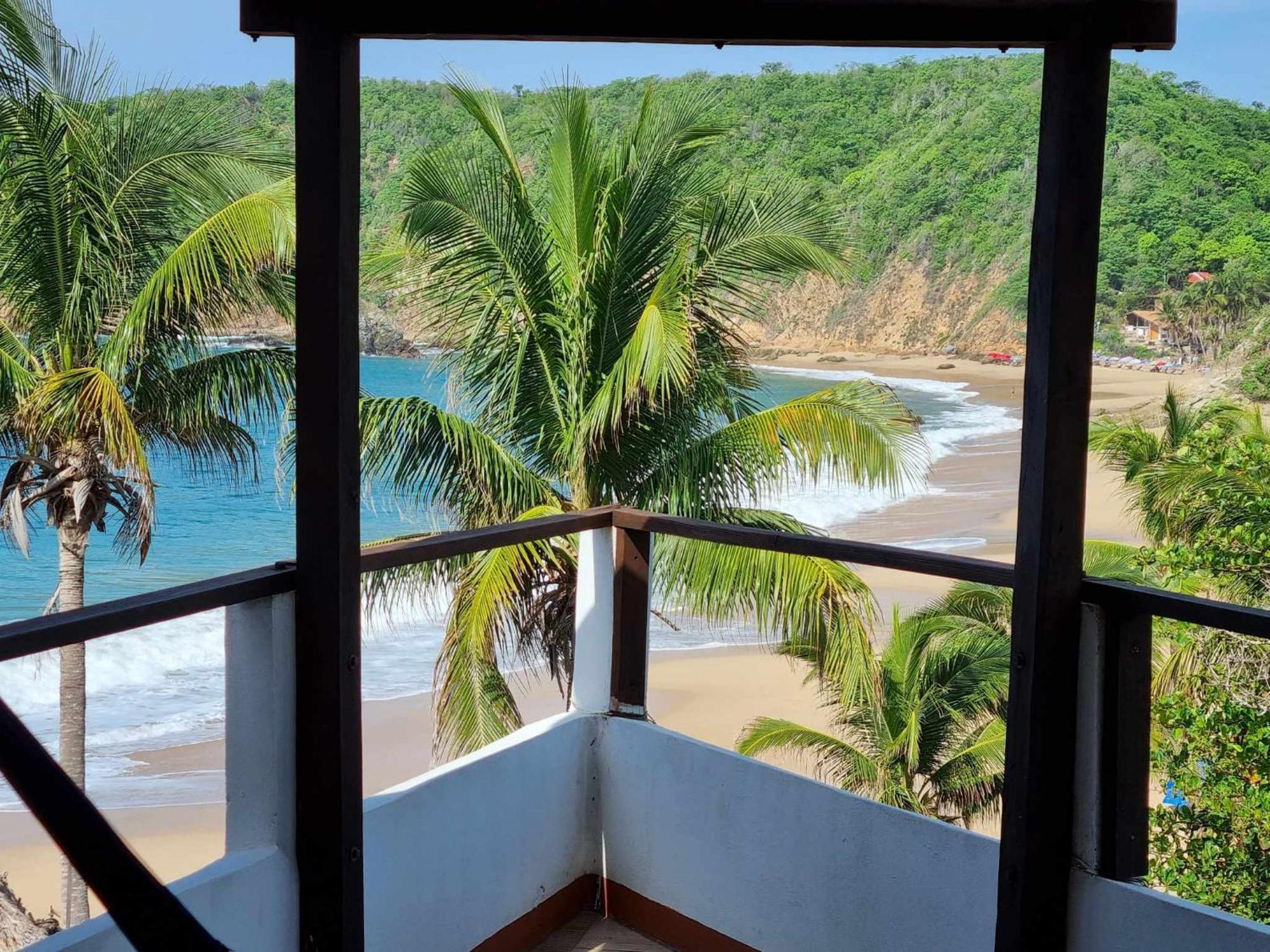 Posada Ziga Playa Mazunte Bagian luar foto