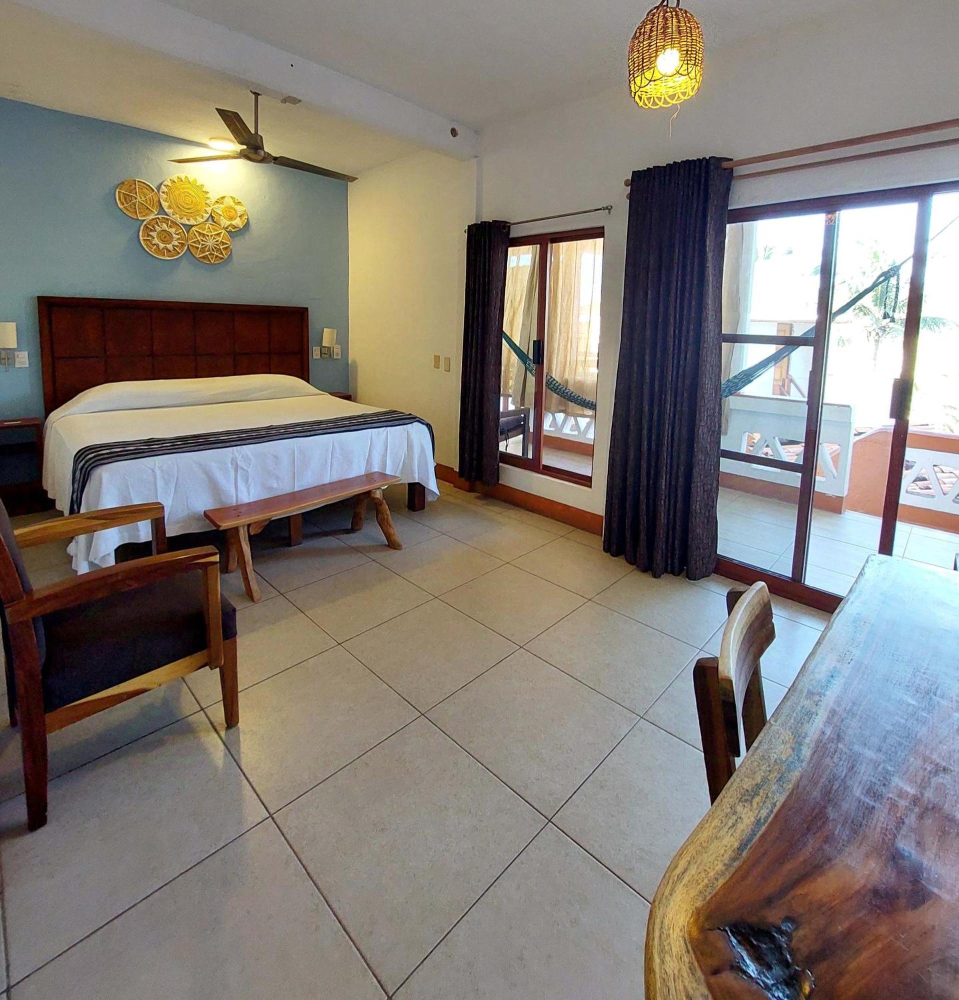 Posada Ziga Playa Mazunte Bagian luar foto